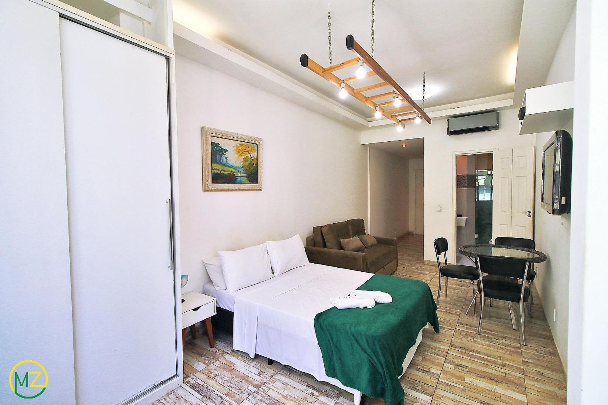 Studio Para 4 Pessoas Com Vista Mar Em Copacabana Rio de Janeiro Kültér fotó