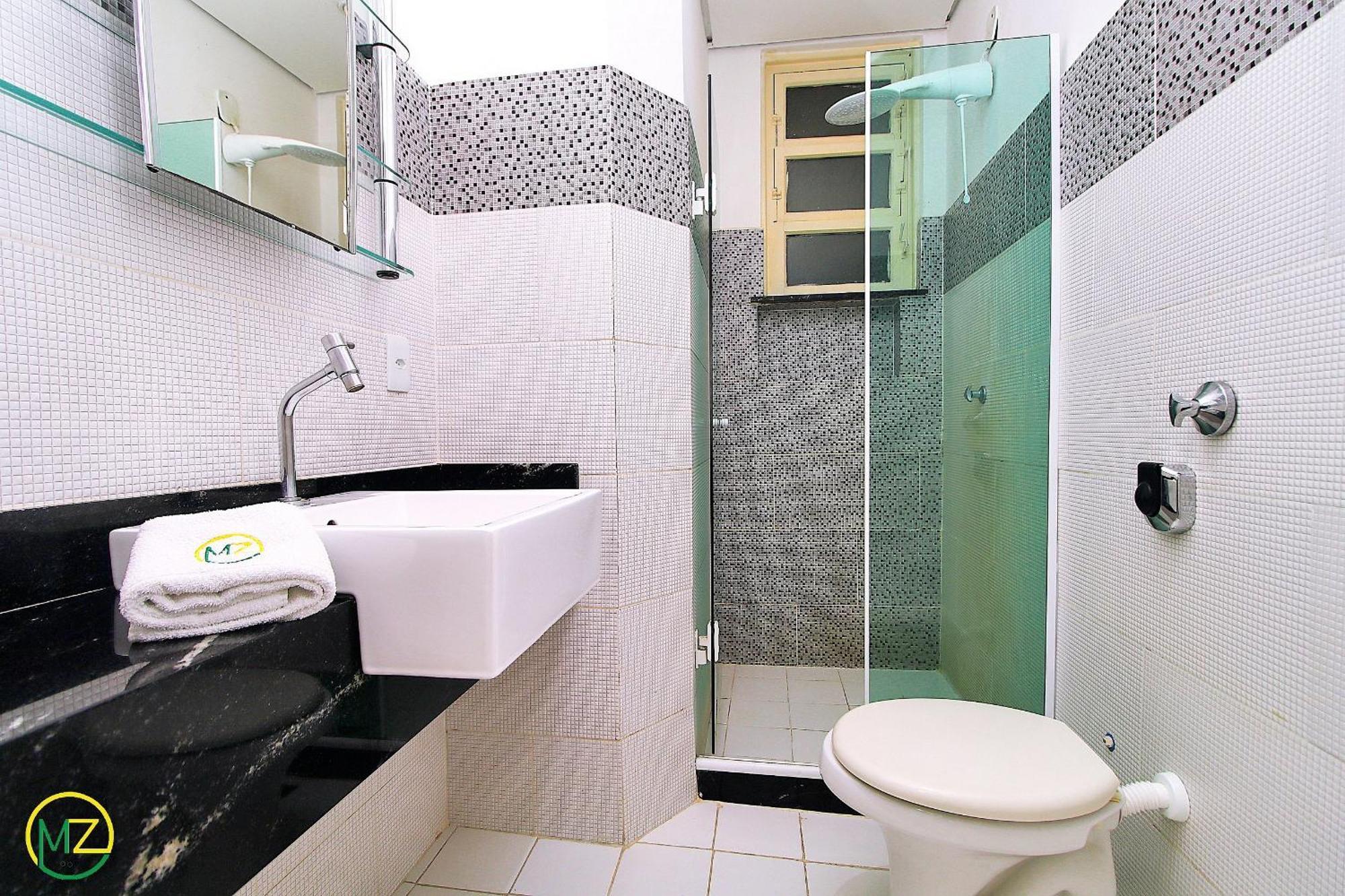 Studio Para 4 Pessoas Com Vista Mar Em Copacabana Rio de Janeiro Kültér fotó